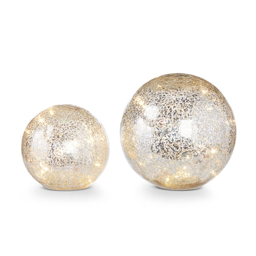 Globe en verre mercurisé