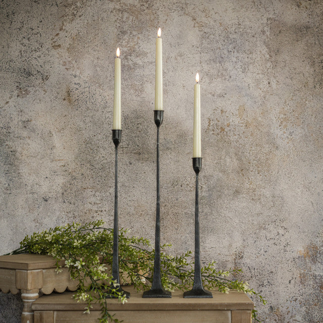 Cast Iron Black Taper