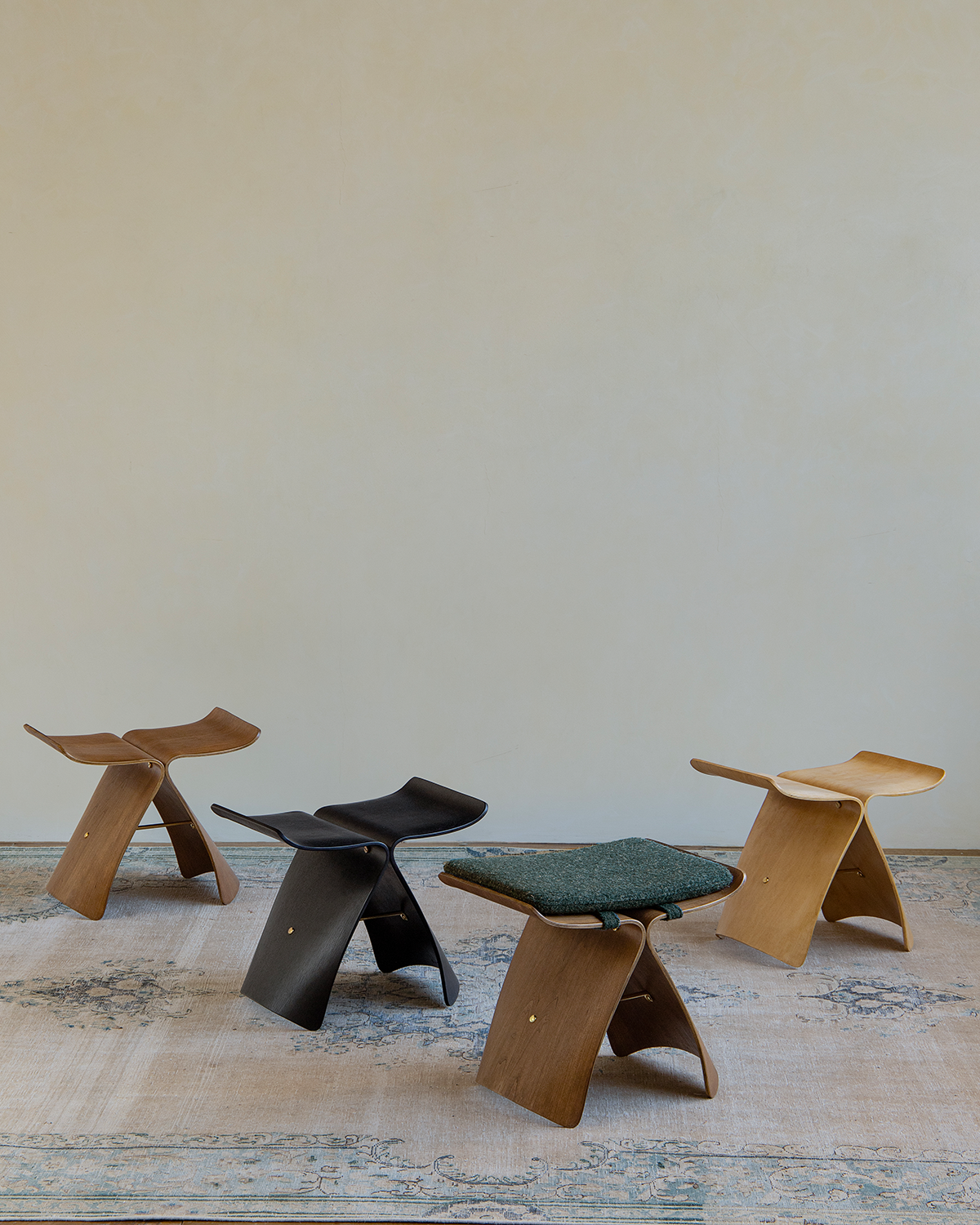 Tabouret papillon