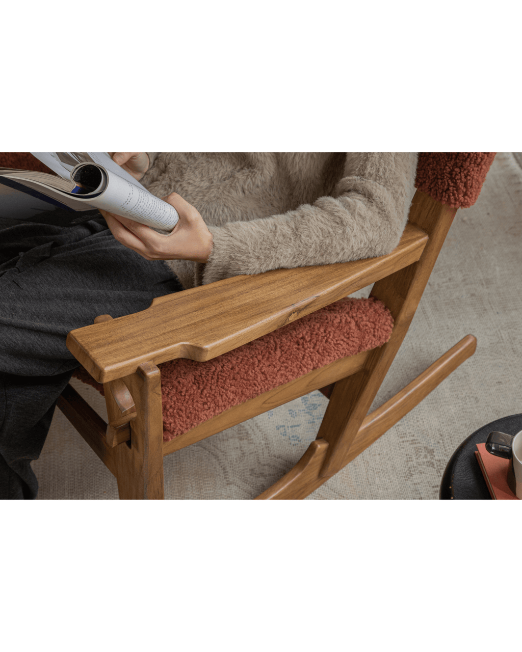 Chaise à bascule Hans