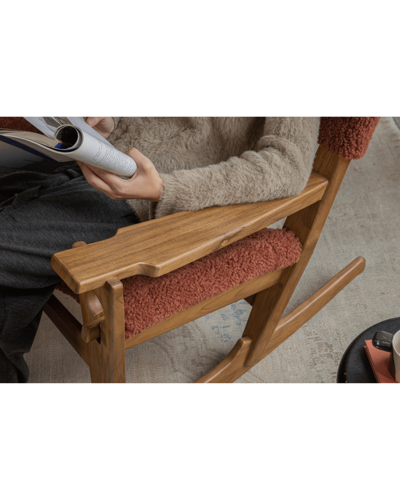 Chaise à bascule Hans