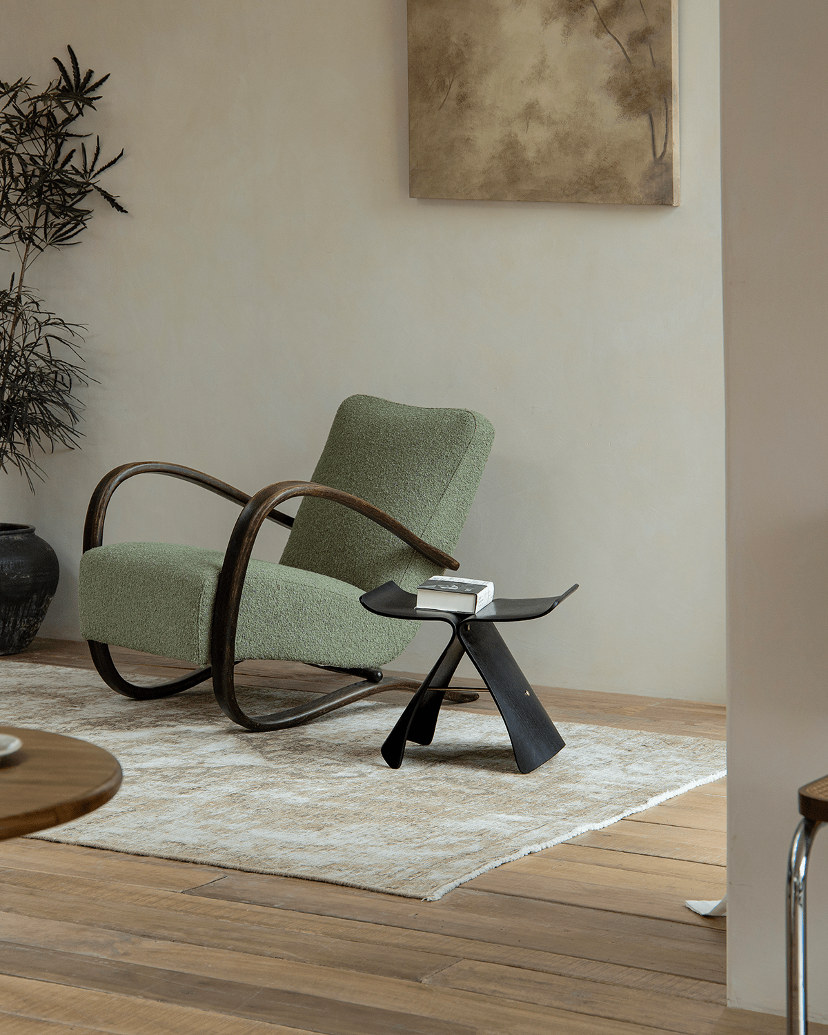 Tabouret papillon