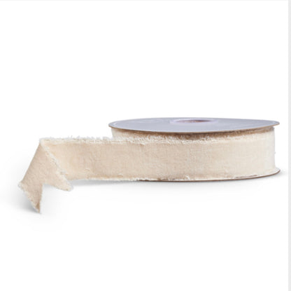 Torn Edge Velvet Ribbon