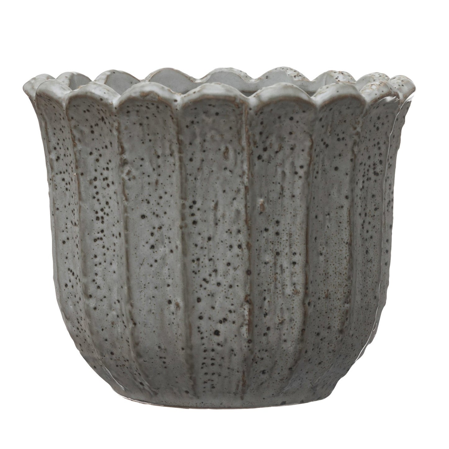 Stoneware Tulip Planter