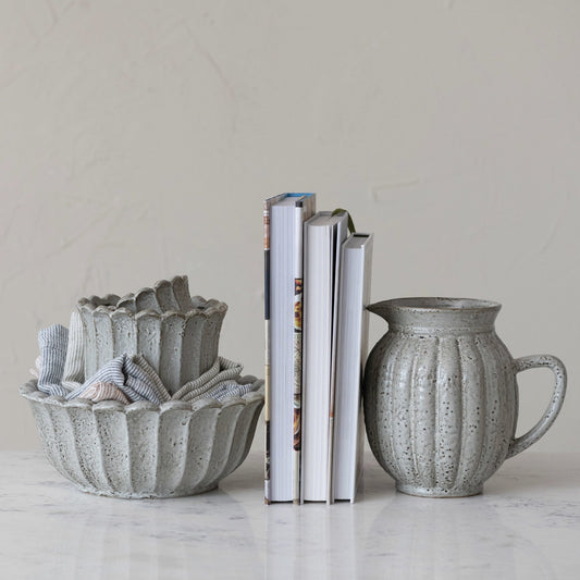 Stoneware Tulip Planter