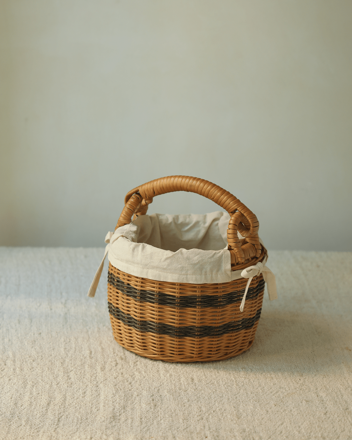 Panier fourre-tout en rotin
