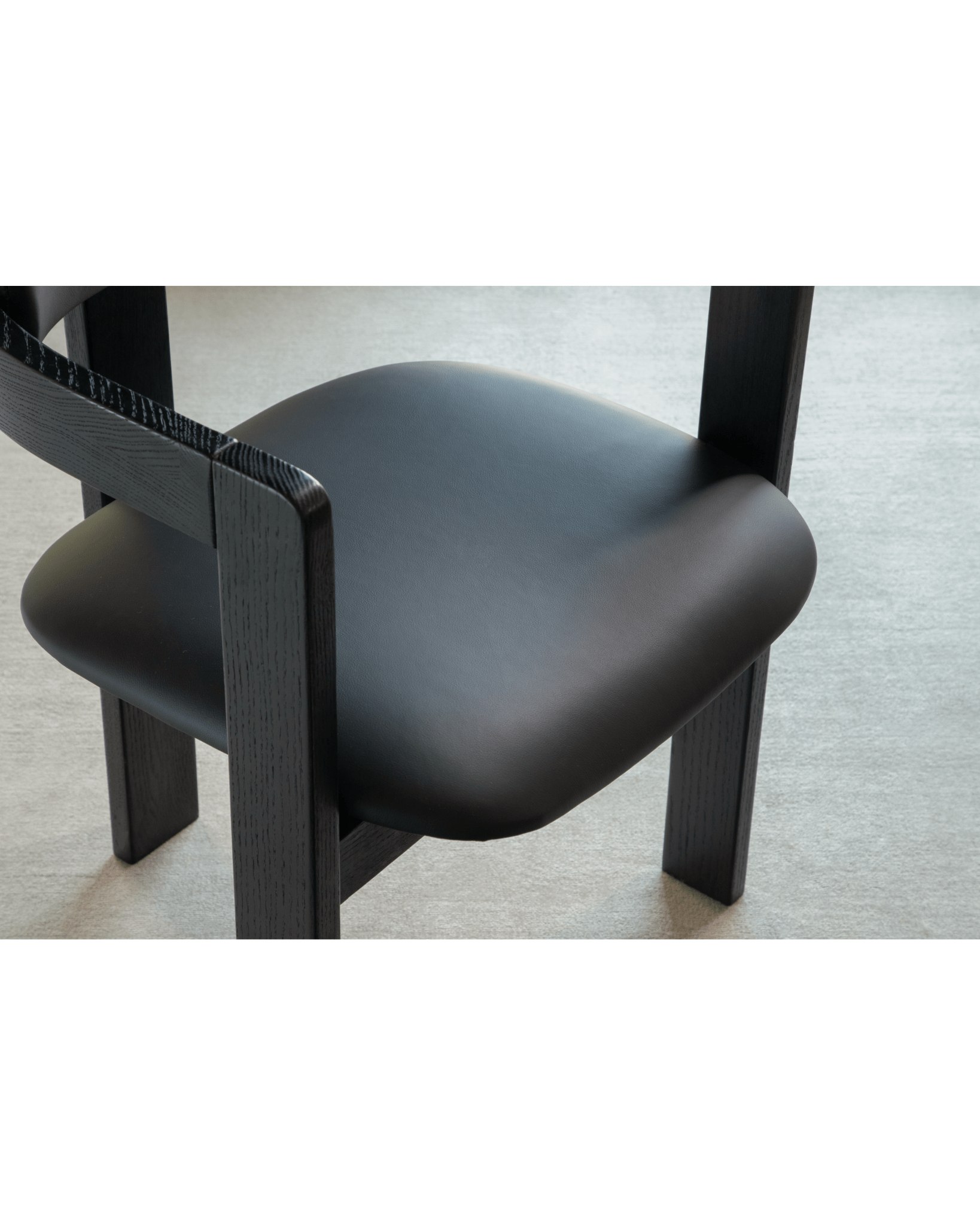 Chaise en cuir Pampelune