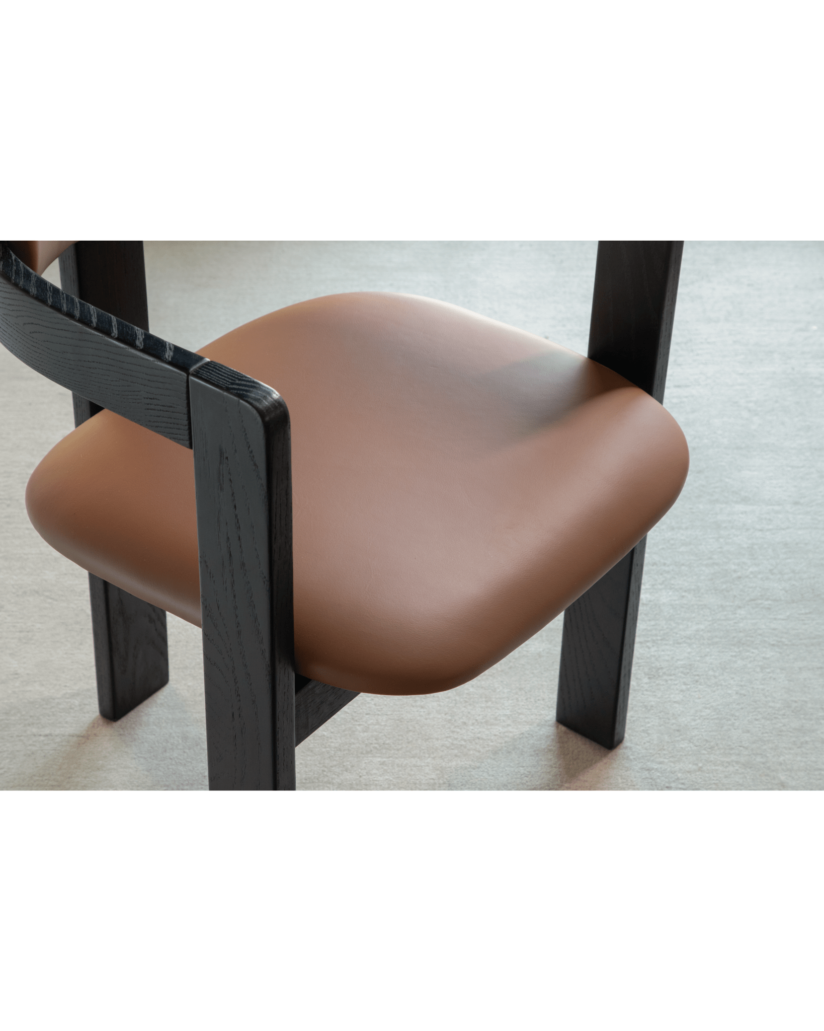 Chaise en cuir Pampelune