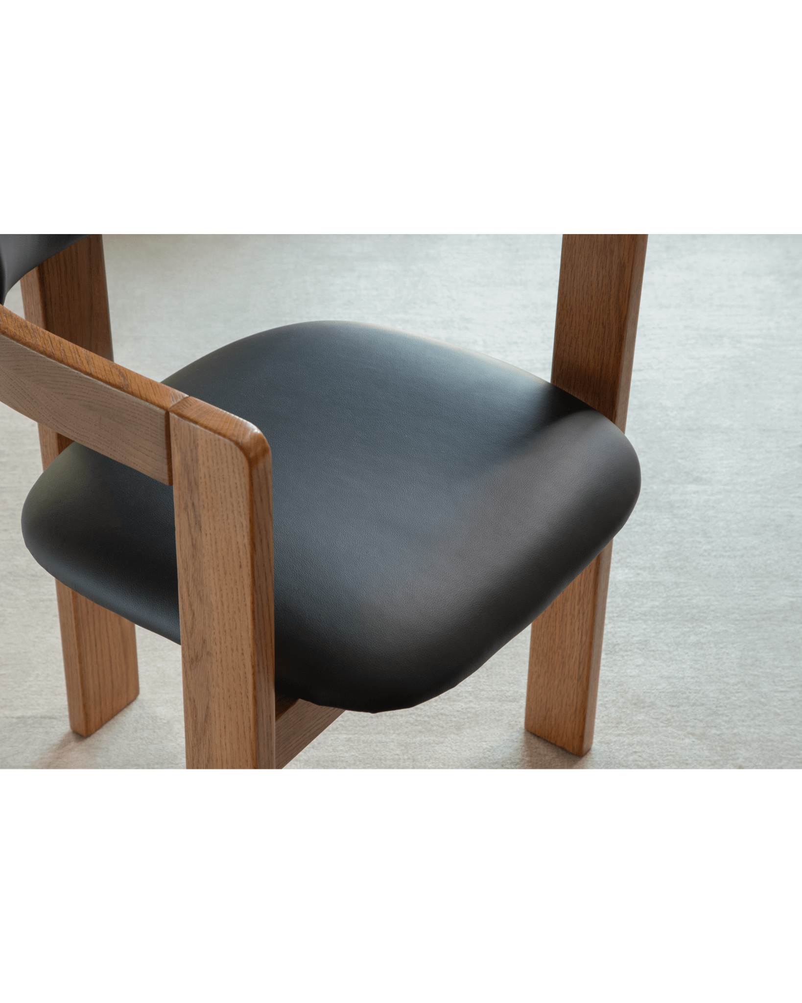 Chaise en cuir Pampelune
