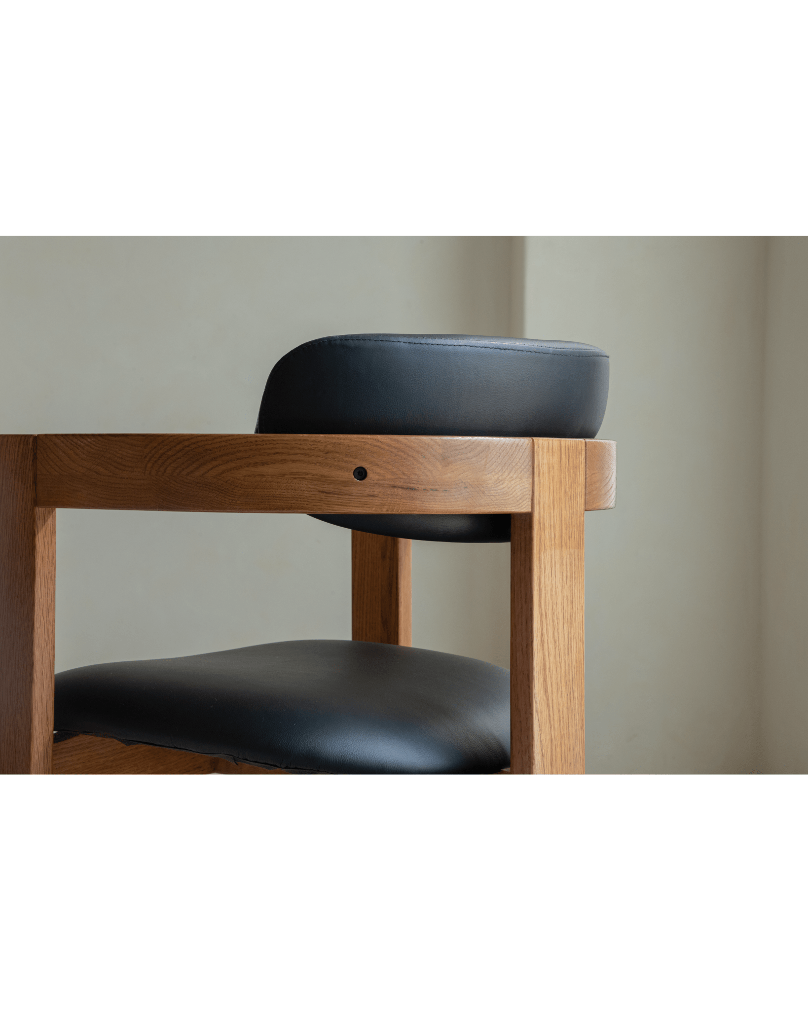 Chaise en cuir Pampelune