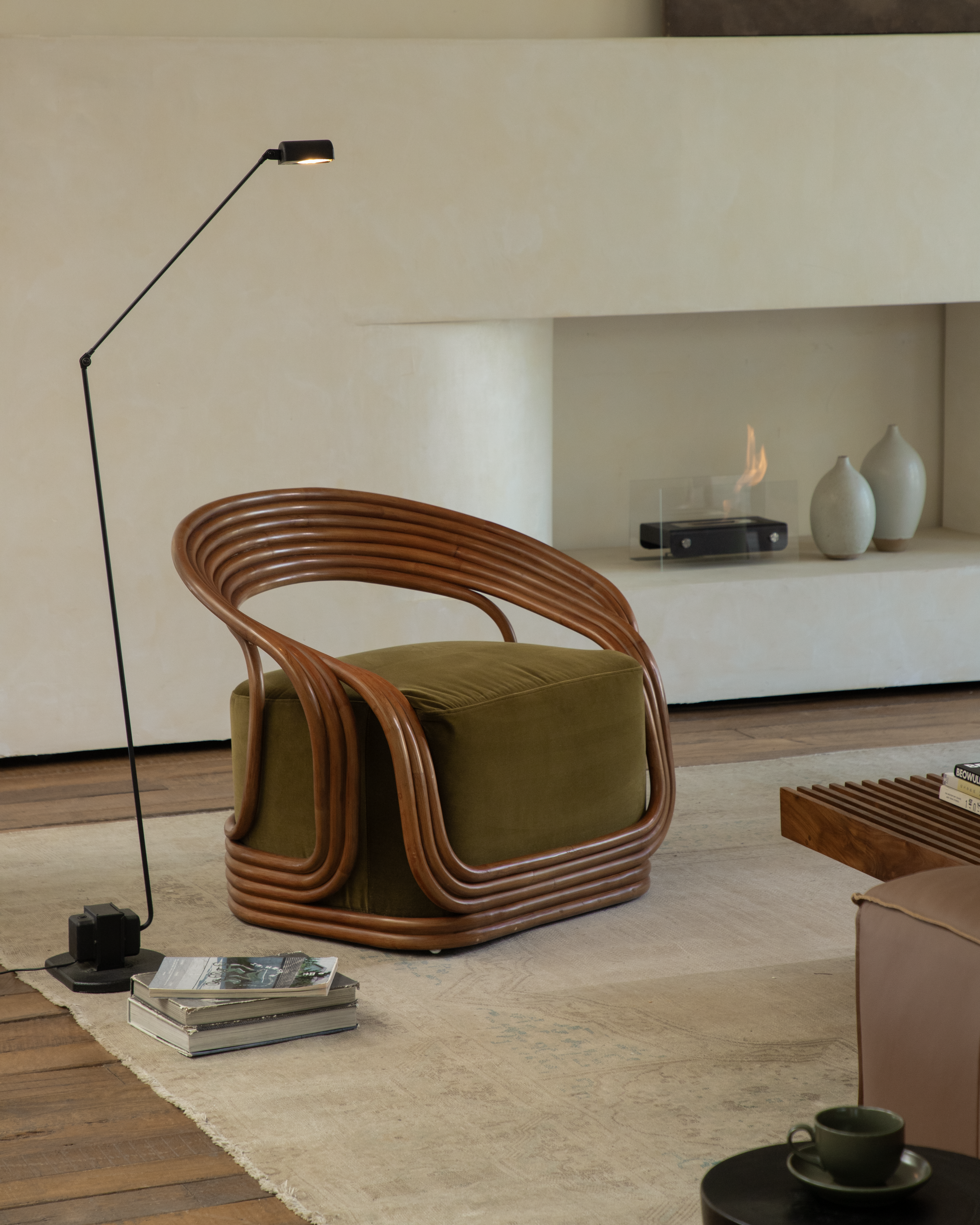 Fauteuil en rotin Undina