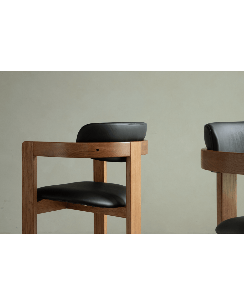 Chaise en cuir Pampelune