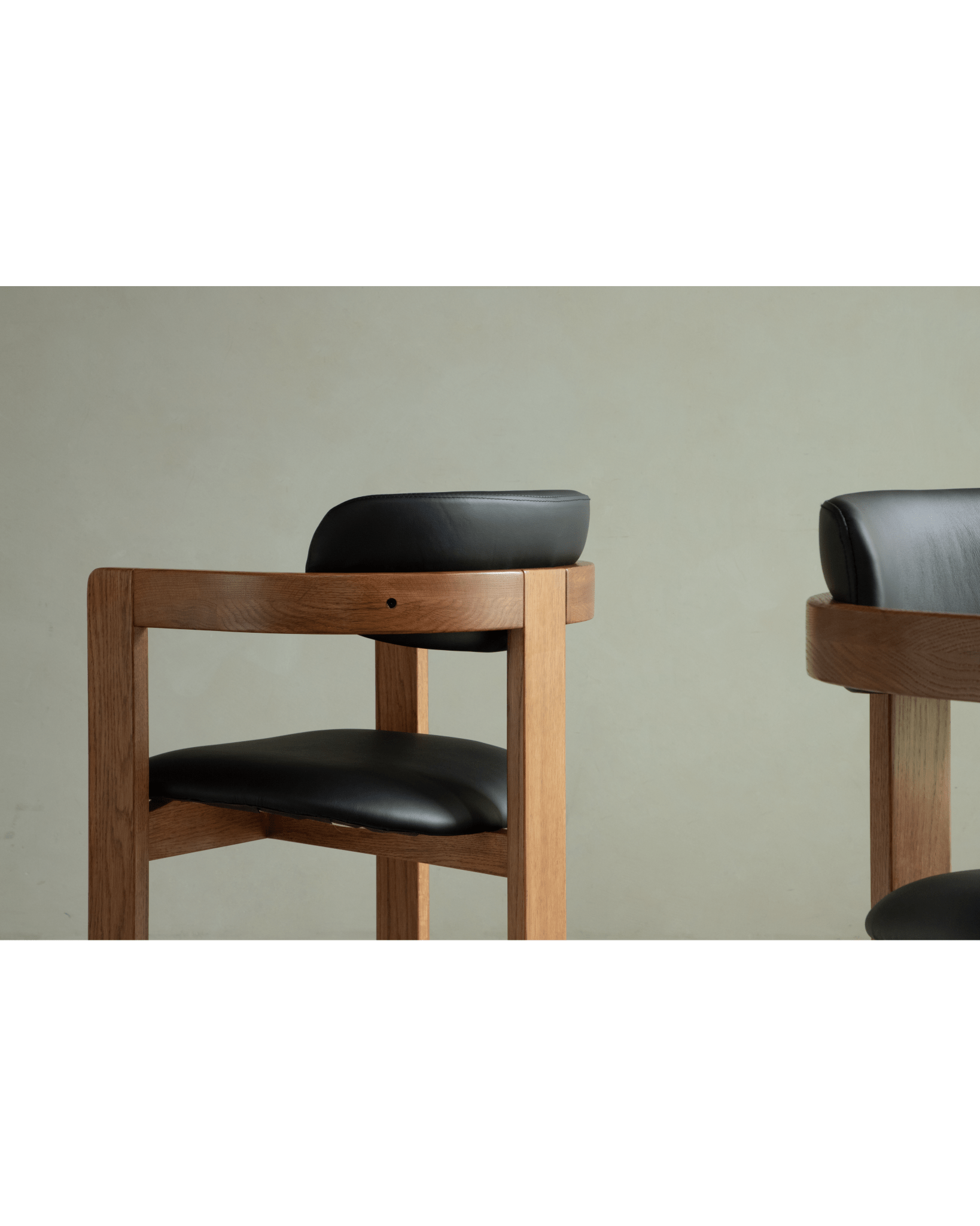 Chaise en cuir Pampelune