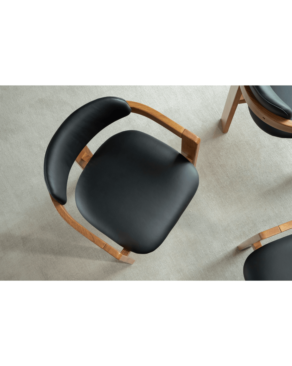 Chaise en cuir Pampelune