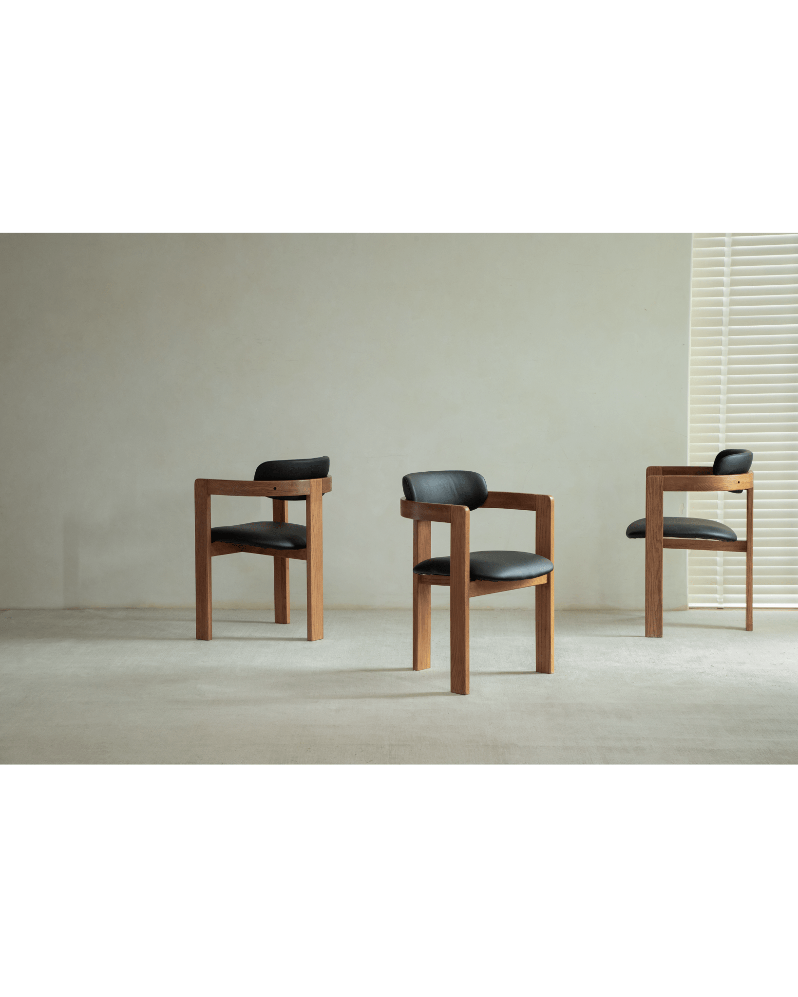 Chaise en cuir Pampelune