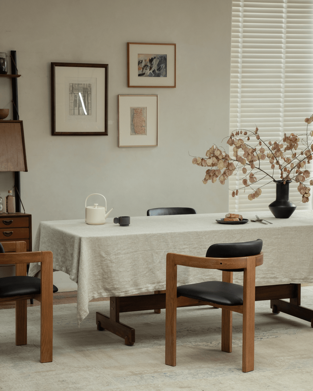 Chaise en cuir Pampelune