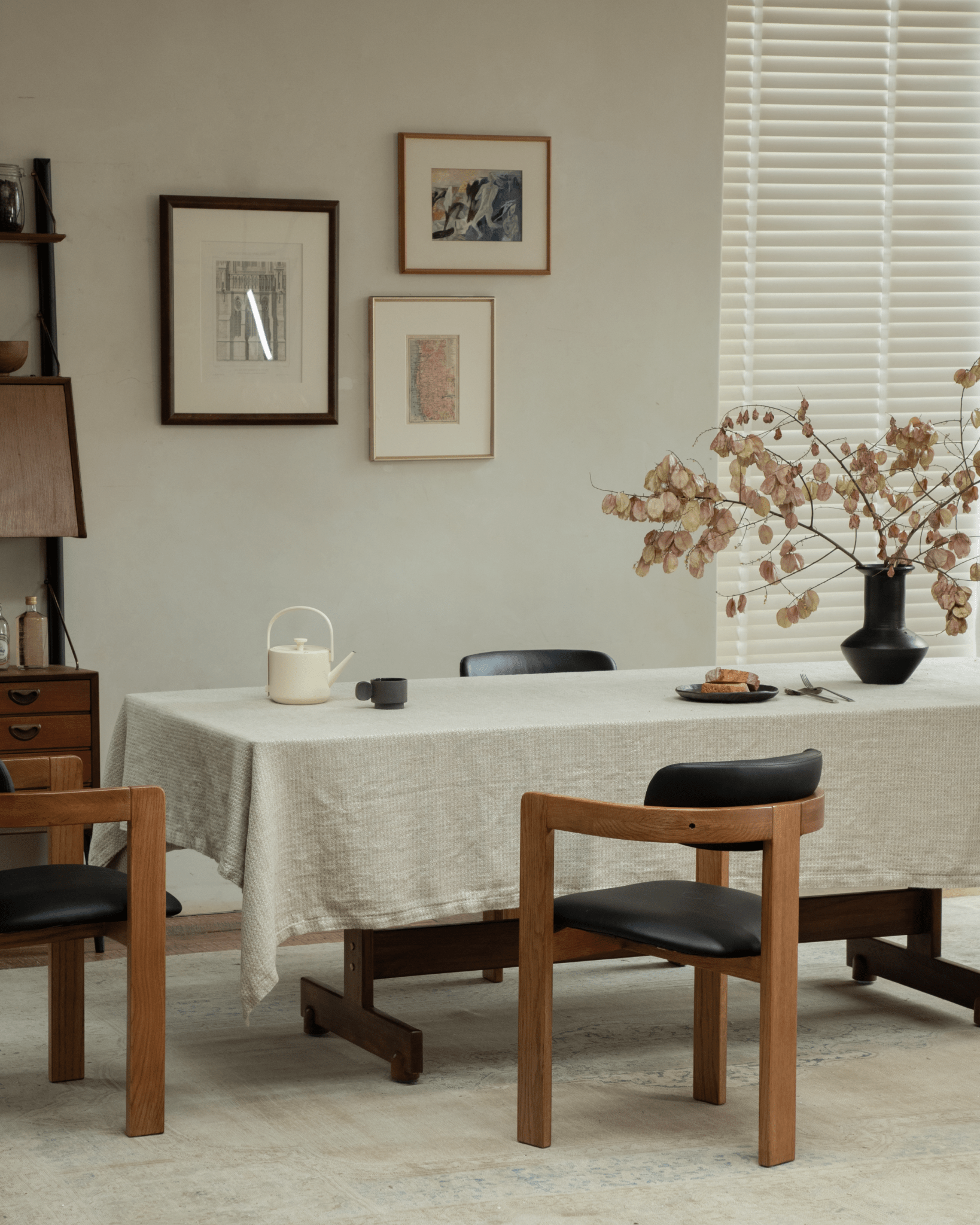 Chaise en cuir Pampelune