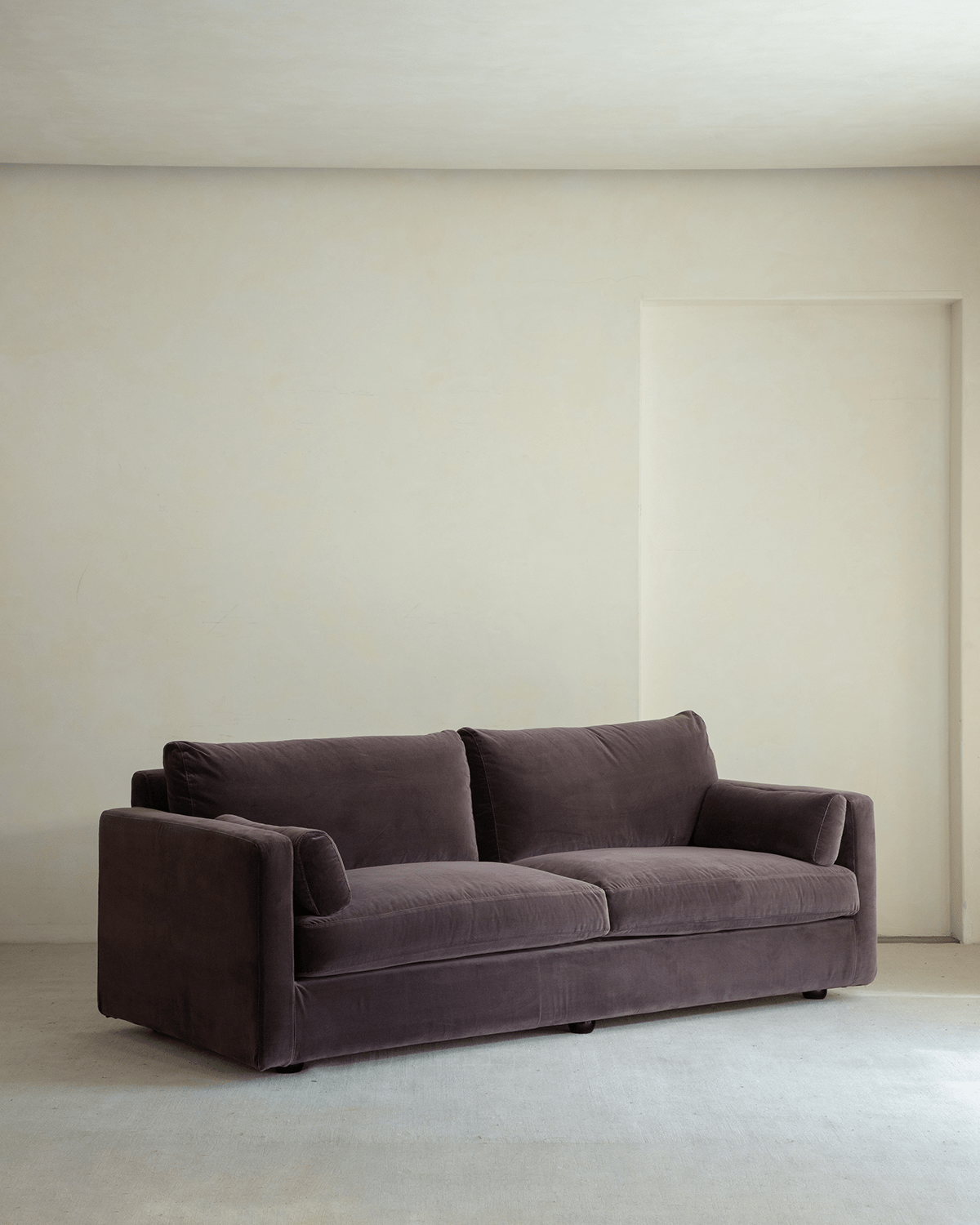 Fauteuil en velours Sofia