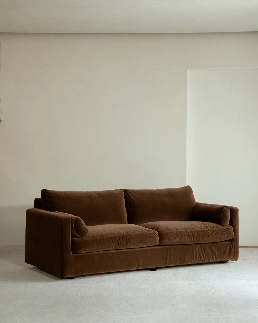 Fauteuil en velours Sofia