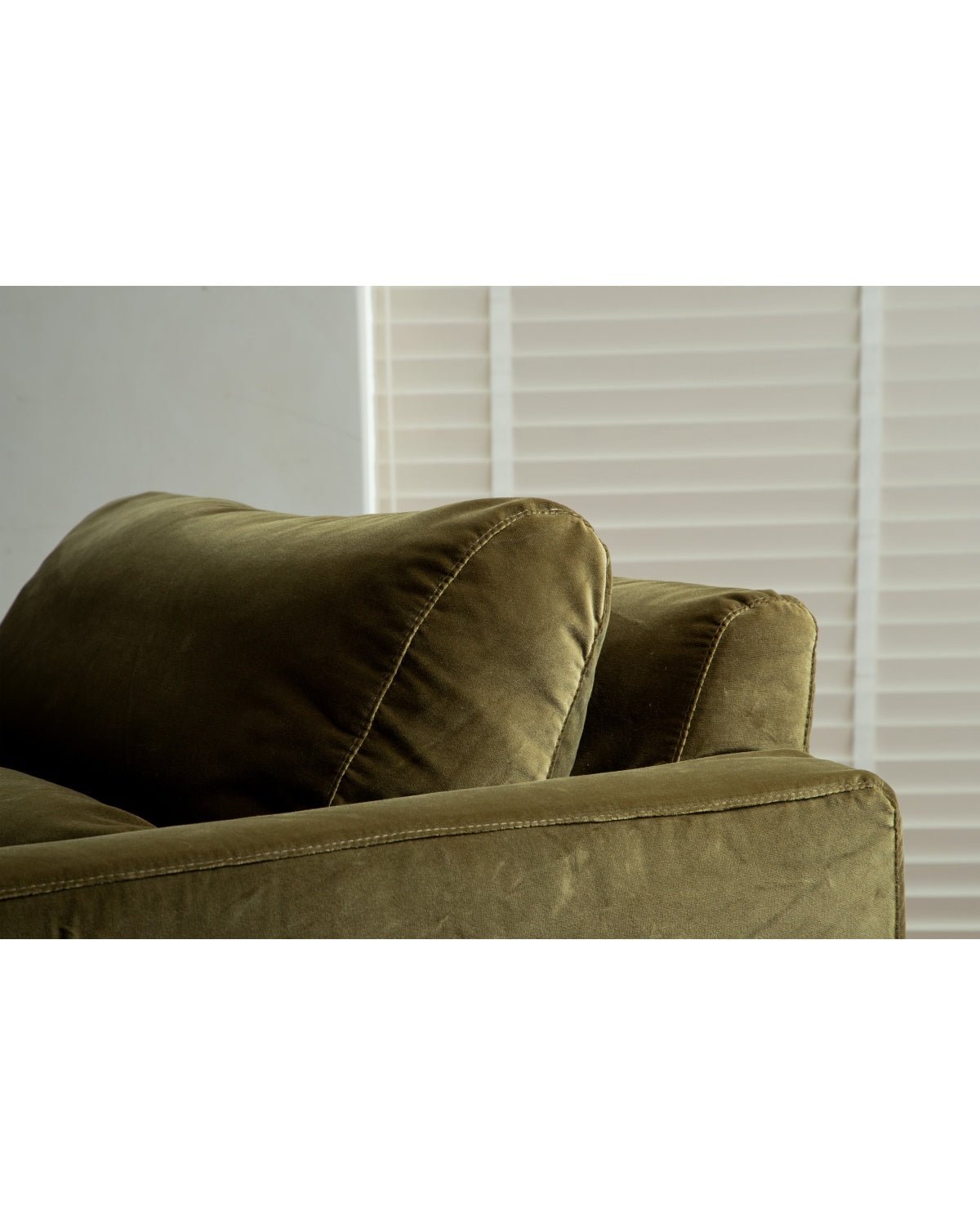 Fauteuil en velours Sofia