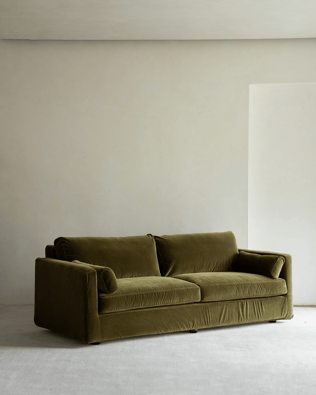 Fauteuil en velours Sofia