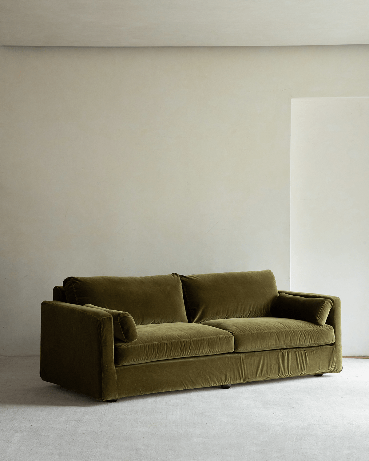 Fauteuil en velours Sofia