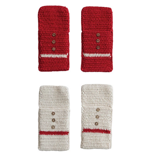 Crocheted Cutlery Sleeve