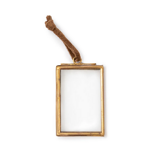 Glass + Brass Frames
