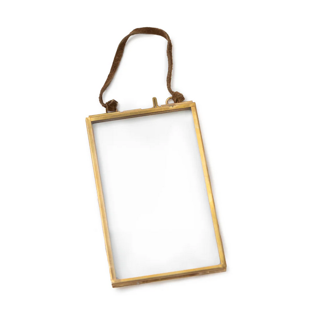 Glass + Brass Frames