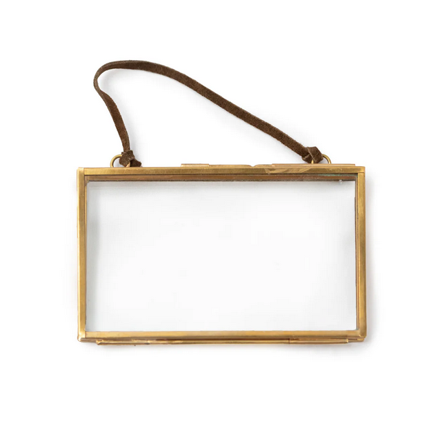 Glass + Brass Frames