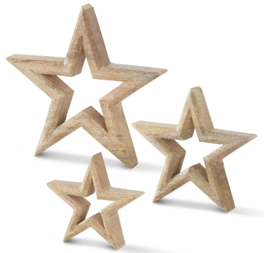 Wood Star Cut Out