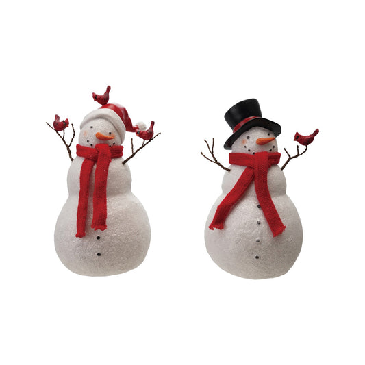 Snowman w/Cardinal